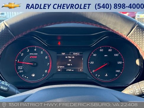 Certified 2024 Chevrolet Trax RS w/ Sunroof Package image 16