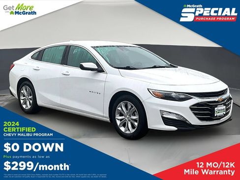 Used 2024 Chevrolet Malibu LT FWD image 1