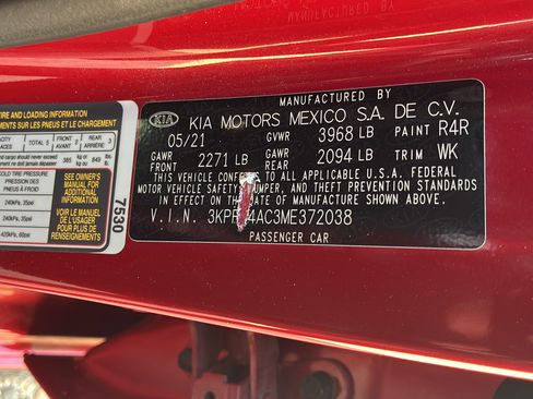 Used 2021 Kia Forte GT w/ GT2 Package FWD image 45