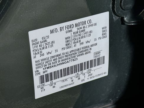 Used 2022 Ford Explorer Timberline image 12