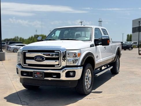 Used 2016 Ford F350 Lariat w/ Lariat Ultimate Package AWD/4WD image 3
