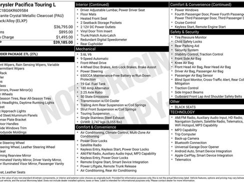 Used 2019 Chrysler Pacifica Touring-L image 44