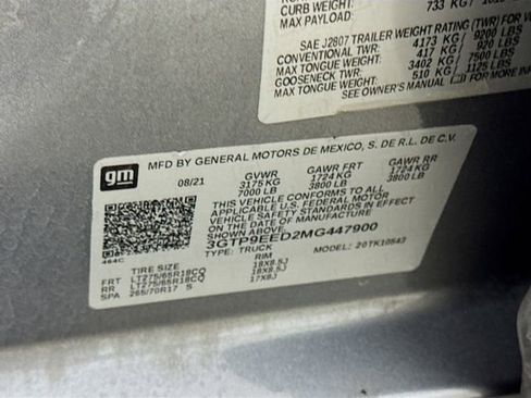 Used 2021 GMC Sierra 1500 AT4 AWD/4WD image 28