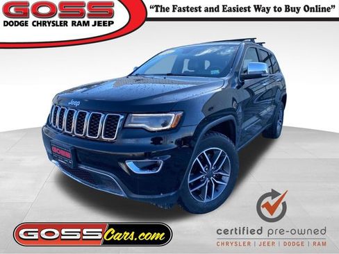 Certified 2021 Jeep Grand Cherokee Limited w/ Premium Lighting Group image 1