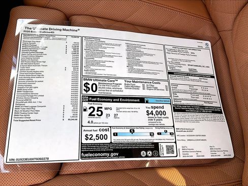 New 2026 BMW X5 xDrive40i w/ M Sport Package image 18