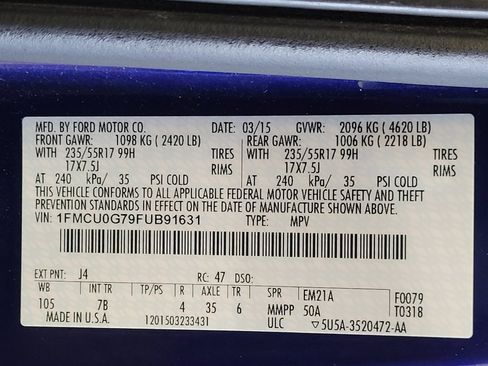 Used 2015 Ford Escape SE FWD image 33