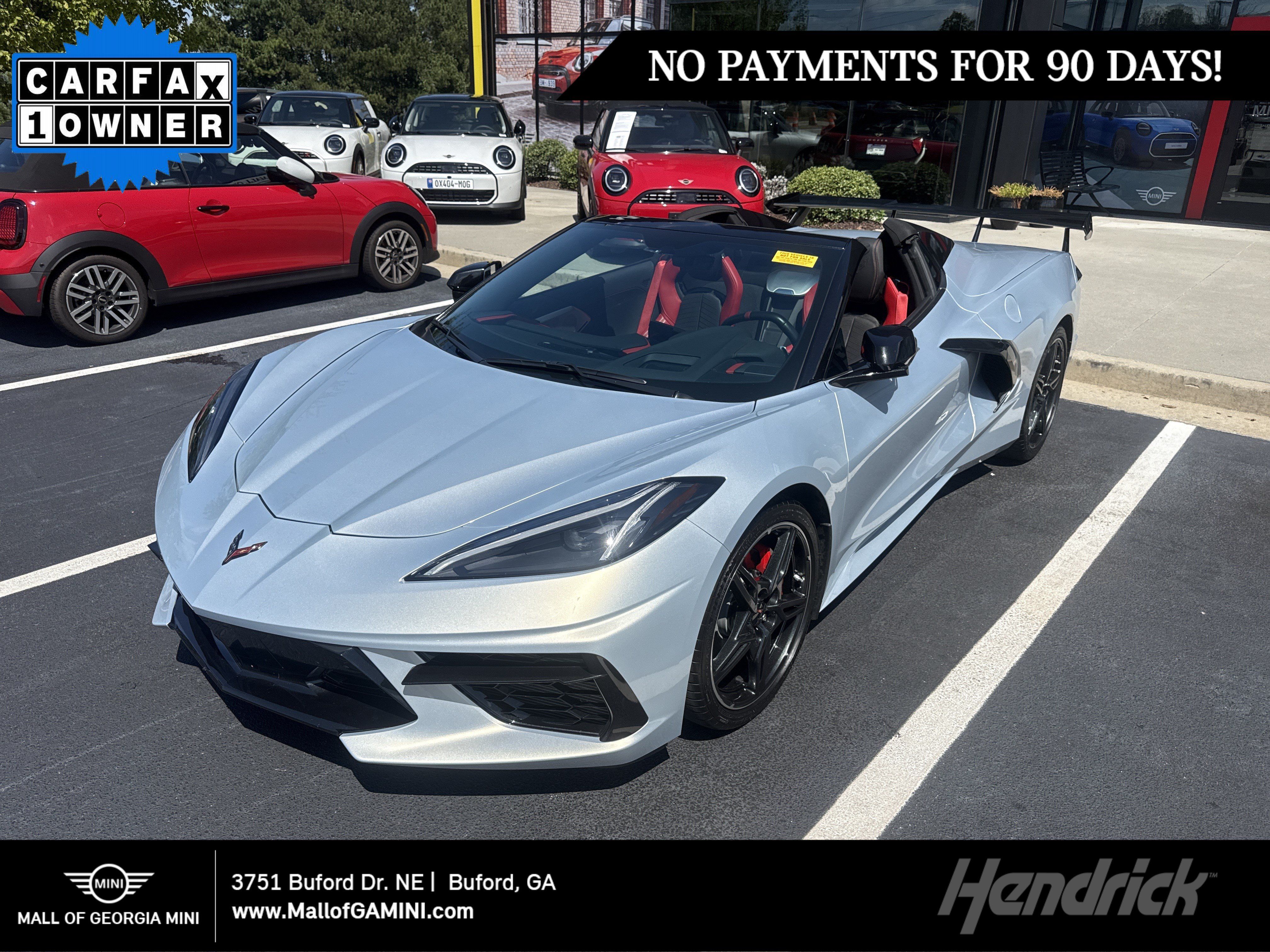 Used 2021 Chevrolet Corvette Stingray Preferred Conv w/ 2LT RWD image 1