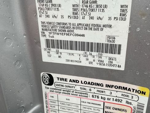 Used 2014 Ford F150 XLT w/ Trailer Tow Package image 24