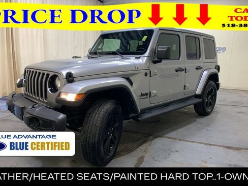 Used 2021 Jeep Wrangler Unlimited Sahara AWD/4WD image 7