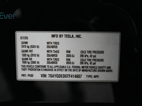 Used 2026 Tesla Model Y 2WD image 29
