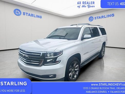 Used 2019 Chevrolet Suburban LT w/ Luxury Package RWD image 1