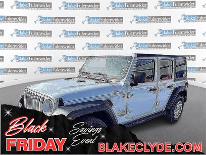 Used 2019 Jeep Wrangler Unlimited Sport S