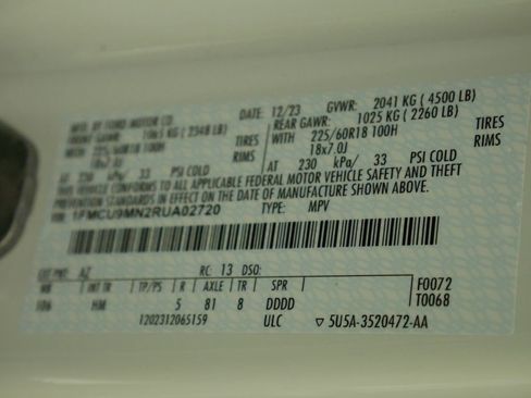 Used 2024 Ford Escape ST-Line w/ Tech Pack #1 image 17