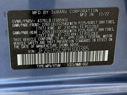 Used 2023 Subaru Crosstrek 2.5i Sport image 12