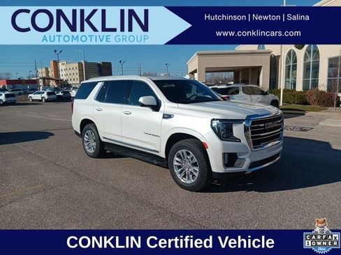 Used 2021 GMC Yukon SLT w/ SLT Premium Package image 1
