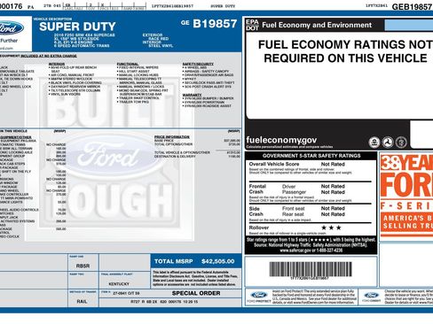 Used 2016 Ford F250 XL w/ Power Equipment Group AWD/4WD image 2
