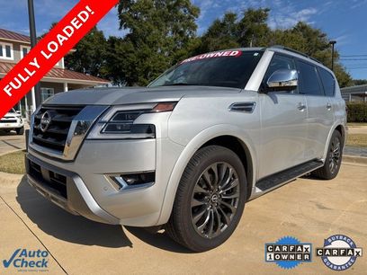 Used 2023 Nissan Armada Platinum w/ Captain's Chairs Package