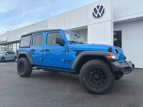 Used 2021 Jeep Wrangler Unlimited Sport image 2