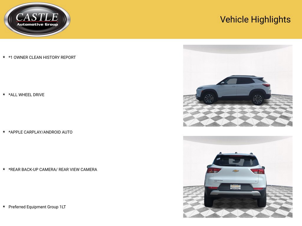 Used 2025 Chevrolet TrailBlazer LT AWD/4WD image 3
