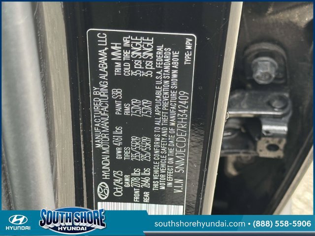 Certified 2024 Hyundai Tucson Limited AWD/4WD image 39