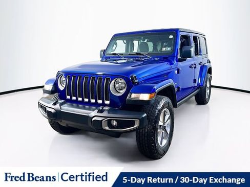 Used 2020 Jeep Wrangler Unlimited Sahara image 3