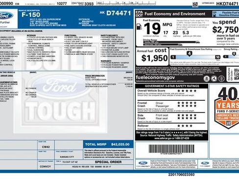 Used 2017 Ford F150 XLT AWD/4WD image 32