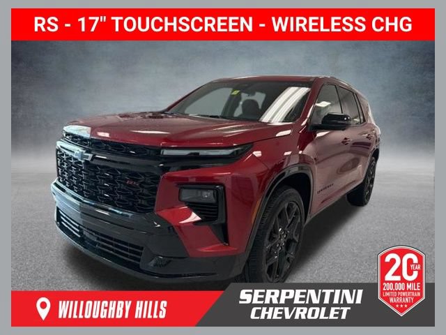 New 2026 Chevrolet Traverse RS w/ LPO, Floor Liner Package FWD image 1