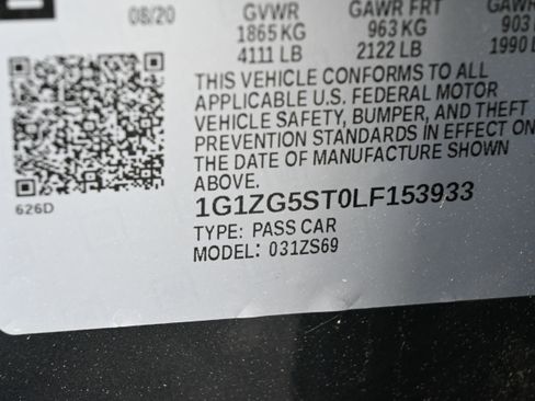 Used 2020 Chevrolet Malibu RS image 17