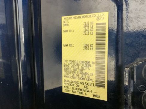 Used 2014 Nissan Maxima 3.5 SV image 17