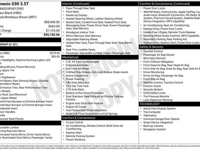 Used 2023 Genesis G90 3.5T