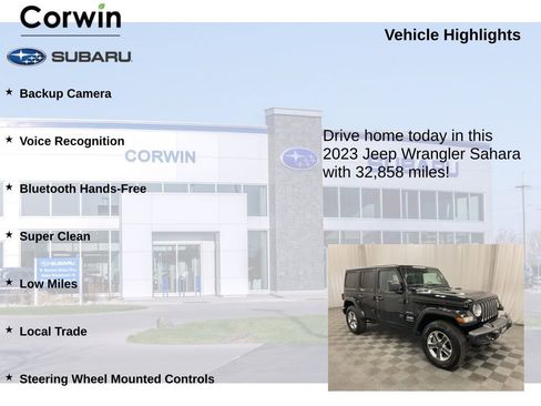 Used 2023 Jeep Wrangler Sahara image 6