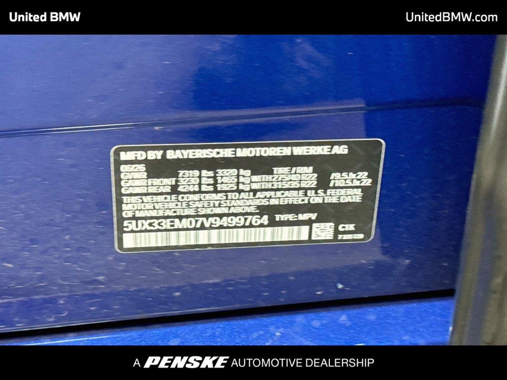 Certified 2027 BMW X7 M60i AWD/4WD image 23