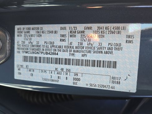 Certified 2023 Ford Escape Active image 27