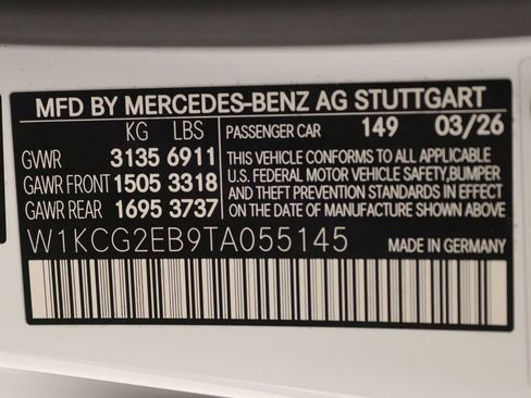 New 2026 Mercedes-Benz EQS 450+ 4MATIC Sedan image 11