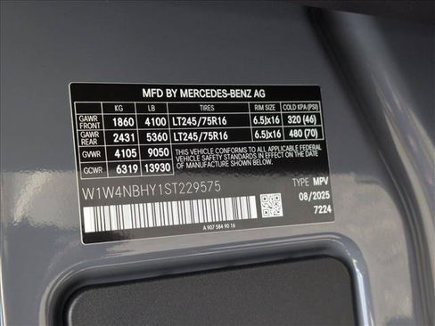 New 2025 Mercedes-Benz Sprinter 2500 image 25