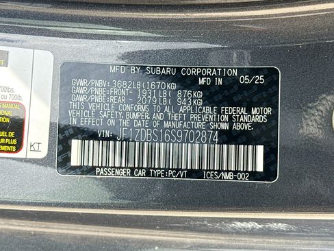 Used 2025 Subaru BRZ tS w/ Popular Package 2 RWD image 40
