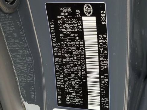 Certified 2026 Toyota Camry LE image 25