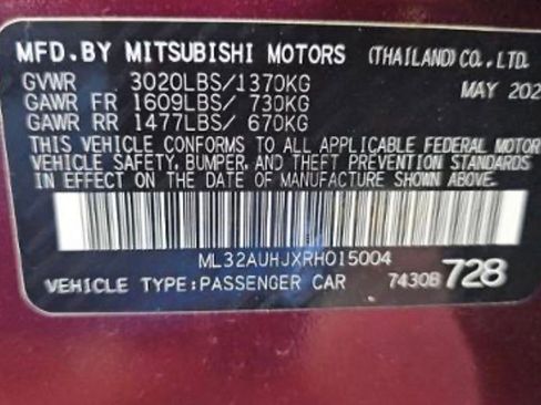Used 2024 Mitsubishi Mirage ES image 10