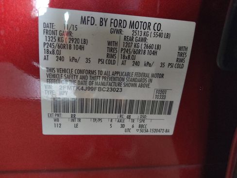 Used 2015 Ford Edge SEL w/ Equipment Group 201A AWD/4WD image 33