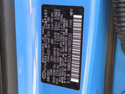 Certified 2022 Hyundai Kona Limited image 33