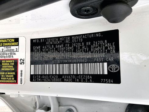 Used 2019 Toyota Camry SE image 33