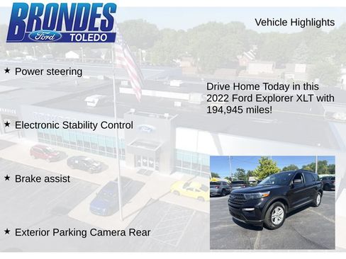 Used 2022 Ford Explorer XLT w/ Equipment Group 202A AWD/4WD image 16