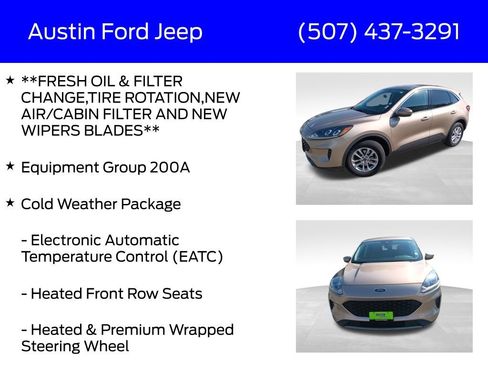 Certified 2021 Ford Escape SE w/ Cold Weather Package image 15