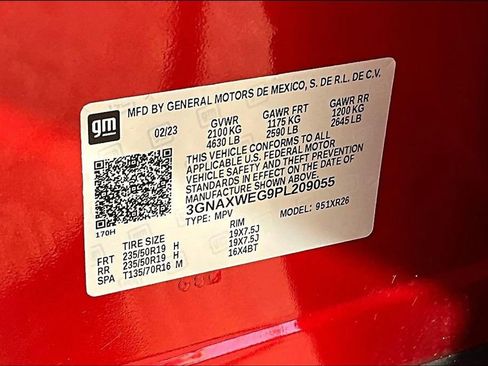 Used 2023 Chevrolet Equinox RS w/ RS Leather Package image 20