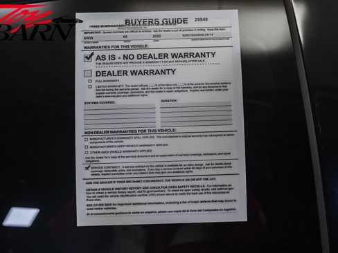 Used 2022 BMW X6 xDrive40i w/ Executive Package image 52