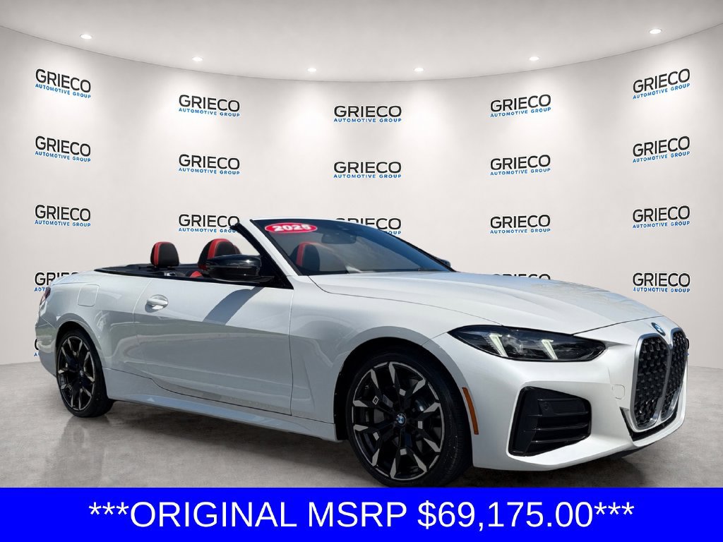 Used 2025 BMW 430i xDrive Convertible w/ M Sport Package AWD/4WD image 1