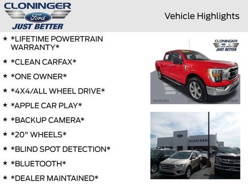 Used 2022 Ford F150 XLT w/ Equipment Group 302A High image 4