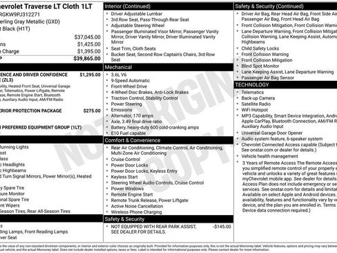 Used 2023 Chevrolet Traverse LT FWD image 5