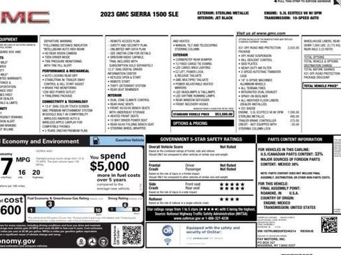 Used 2023 GMC Sierra 1500 SLE image 25