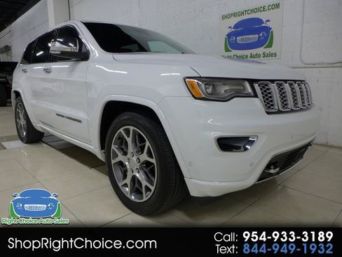 Used 2021 Jeep Grand Cherokee Overland AWD/4WD image 1
